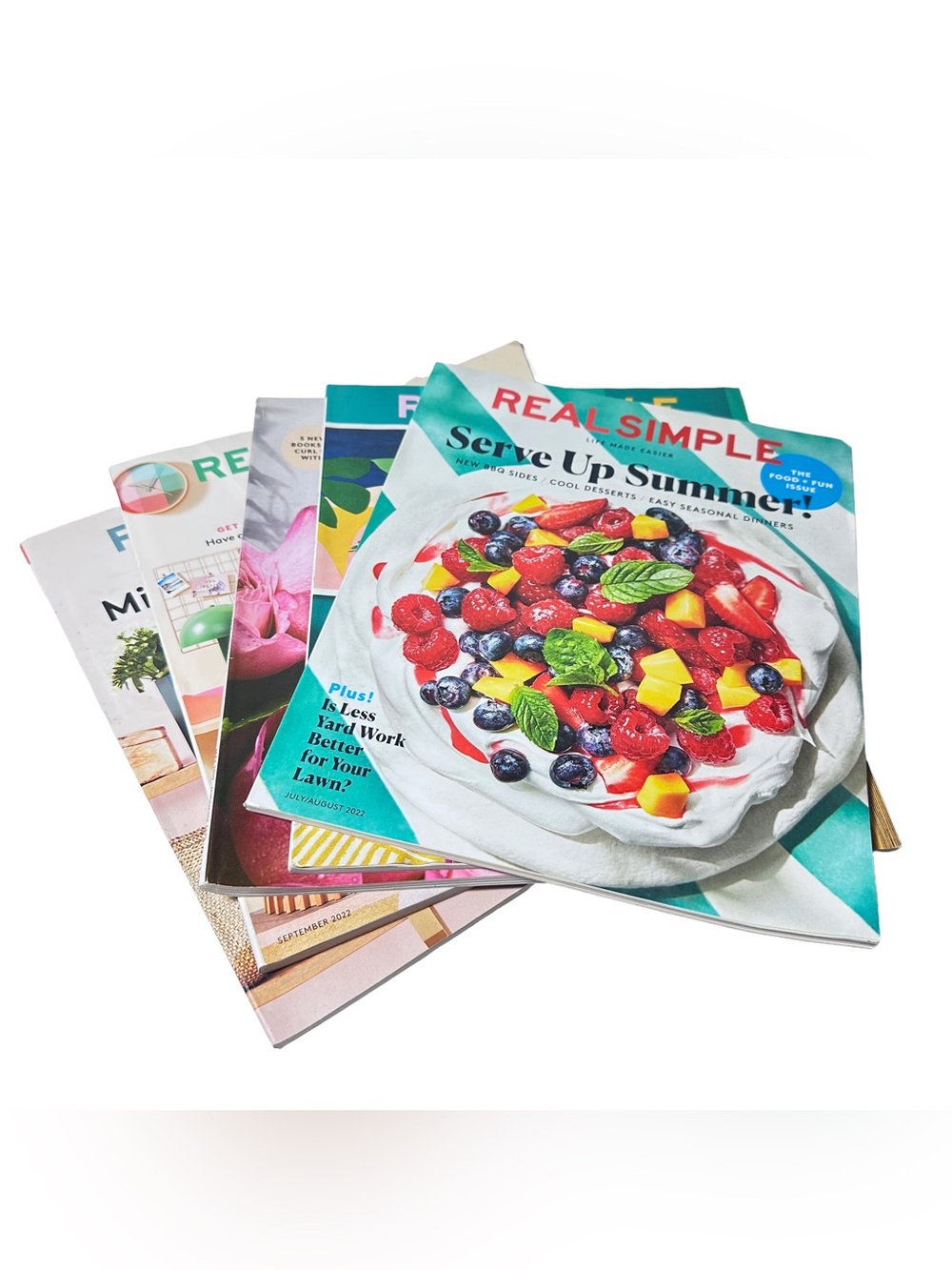 5 Real Simple Magazines May 2019 September July/August June 2022 February 2021